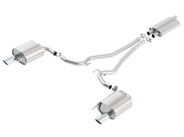 Borla 1014039 MUST 2015 2.3L ECOBOOST AT/MT RWD 2DR 2.25IN. EC-TYPE S RD RL AC SR TIP 4.00IN.