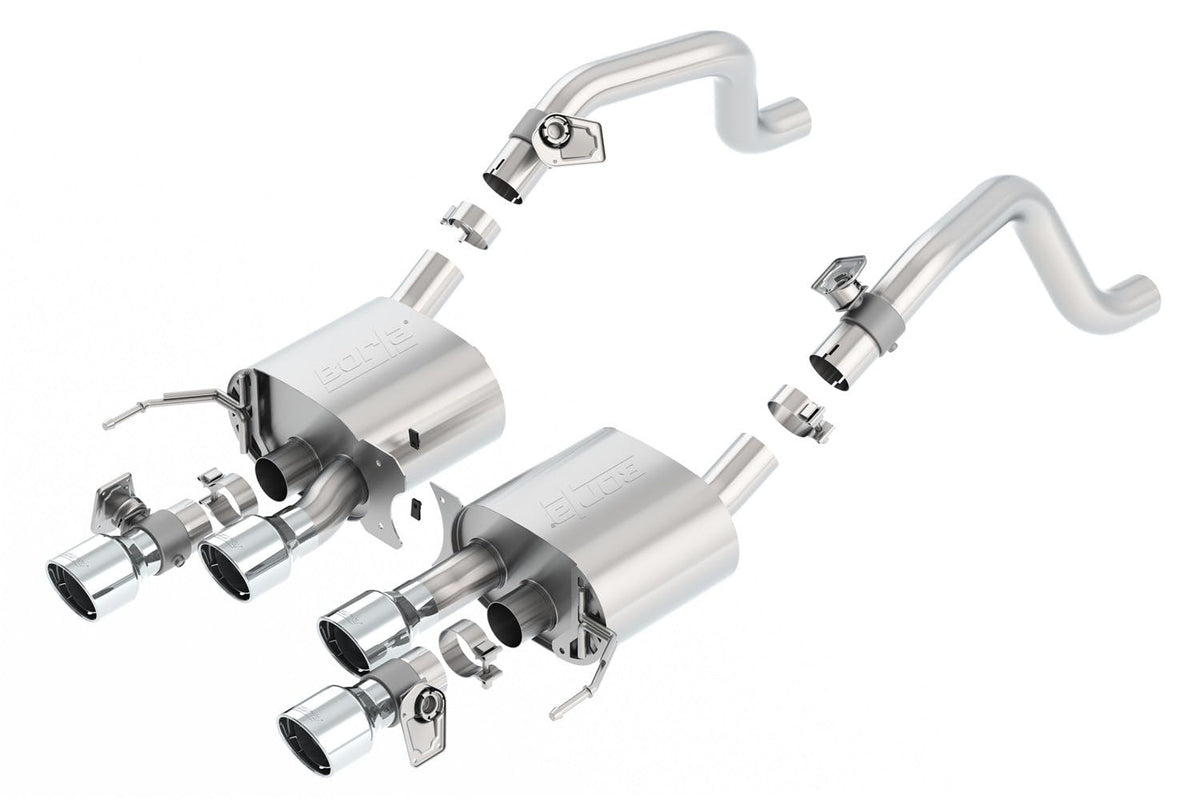 Borla 11855 CORV C7 14-16 6.2L AT/MT RWD