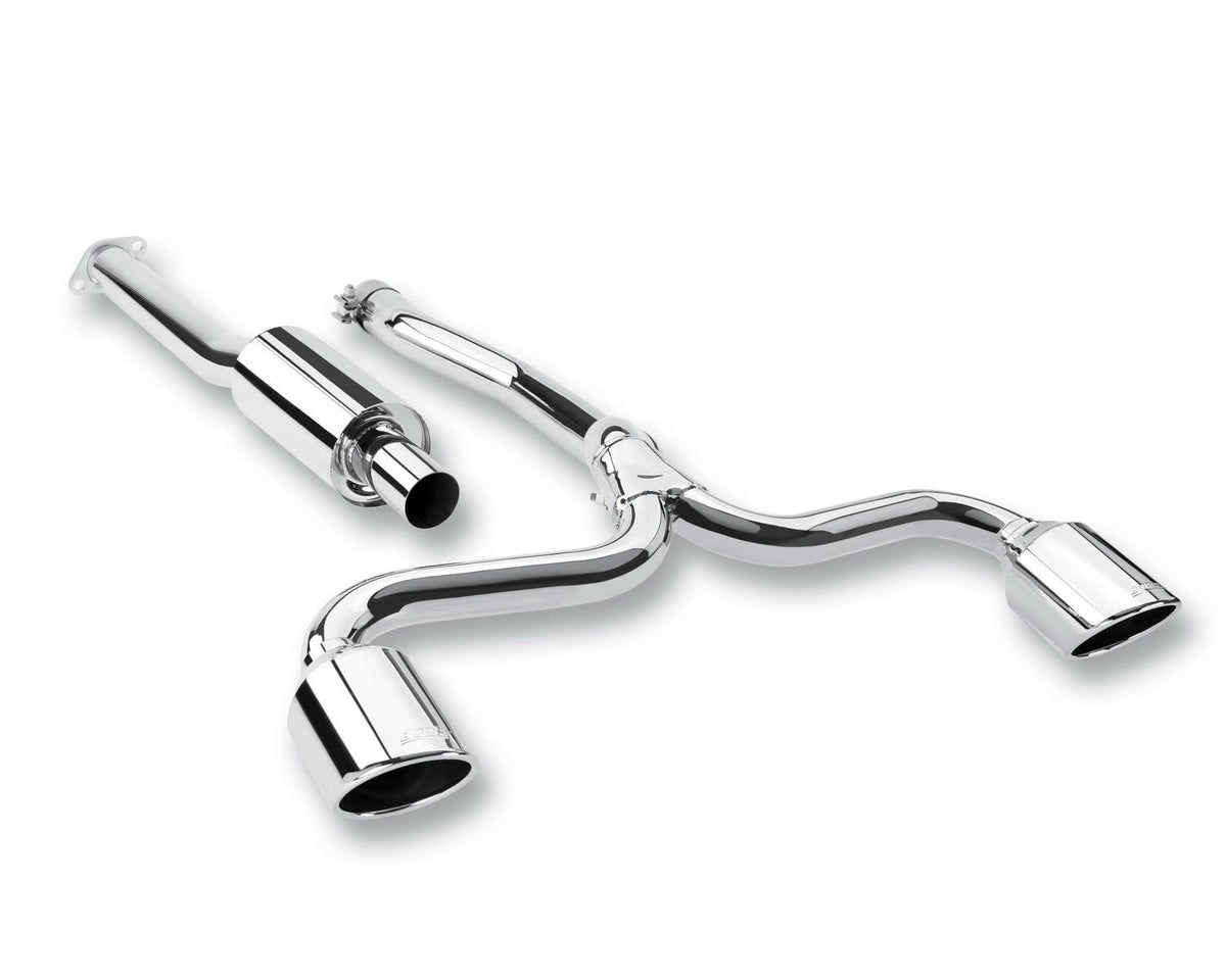 Borla 140285 LANCER EVOLUTION X 08-15 2.0L TURBO AT/MT AWD 4DR S RD RL AC SR 2.75IN.; 2.25IN.