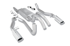Borla 140291 F-150 09 4.6L/5.4L V8 2/4WD AT/MT EC CC SB S RD RL AC SR 2.5in./3in.; 2.25in. TI