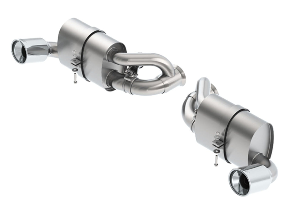 Borla 140304 997 GT3 07 3.6L MT RWD 2DR 2.5in. S RD RD AC SR TIP 4in. RD X 8in.