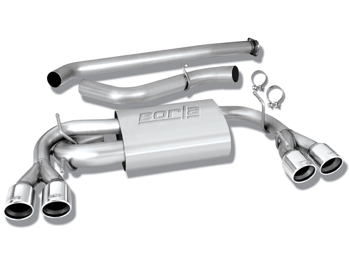 Borla 140312 IMP WRX STI 08-14/WRX 11-14 2.5L TURBO MT AWD 4DR HATCHBACK D RD RL AC SR 3in.;