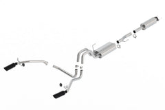 Borla 140416BC F-150 11-14 5.0L AT 2+4WD 4DR EC STD B (78IN.) CC SB (67IN.) WB 144.5IN. S RD RL