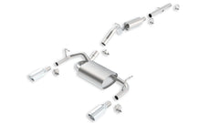 Borla 140460 WRAN 12-16 3.6L AT/MT 4WD 2DR S SQ RL AC SR 2.5in.;2in. TIP 3.5in. SQ X 8in.