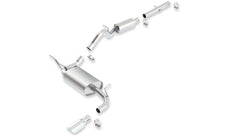 Borla 140462 WRAN 12-16 3.6L AT/MT 4WD 2DR S SQ RL AC R 2.5in.;2.25in. TIP 3.5in. SQ X 8in.