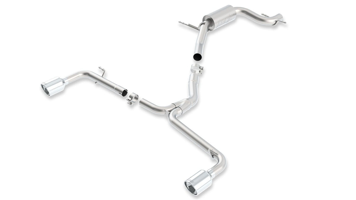 Borla 140485 BEETLE 12-16 2.0L TURBO AT/MT FWD 2DR S RD RL AC SR 2.5in.; 2in. TIP 4in. RD X 6