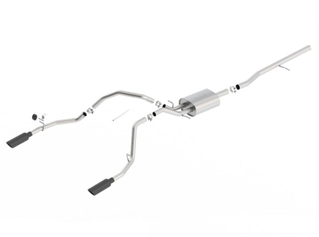 Borla 140535BC SILV/SIERRA 1500 14-16 5.3L V8 AT/MT 2/4WD 4DR EC STD B (78.7IN.); CC SB (69.3IN