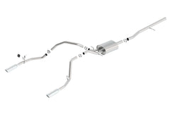 Borla 140536 SILV/SIERRA 1500 14-16 5.3L V8 AT/MT 2/4WD 4DR EC STD B (78.7IN.); CC SB (69.3IN
