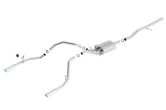 Borla 140539 SILV/SIERRA 1500 14-16 5.3L V8 AT/MT 2/4WD 4DR CC STD B (78.87IN.) WB 153.0IN.;