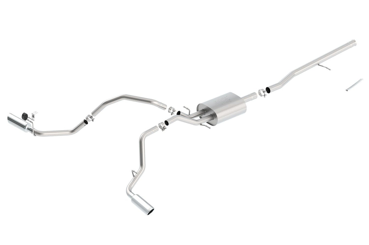 Borla 140546 SILV/SIERRA 1500 14-16 5.3L V8 AT/MT 2/4WD 4DR EC STD B (78.7IN.); CC SB (69.3IN