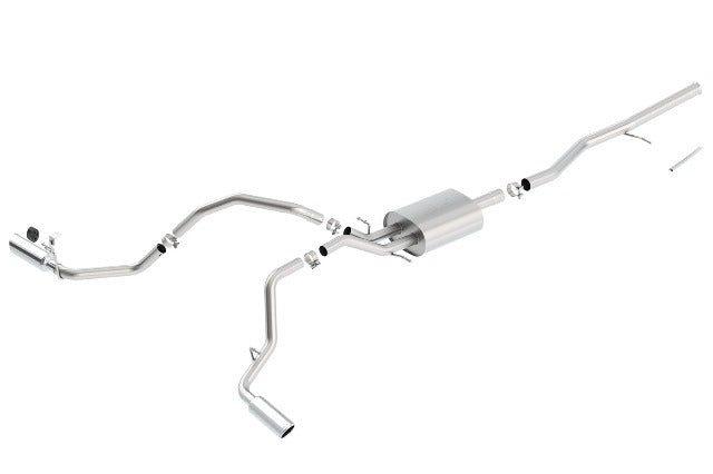Borla 140547 SILV/SIERRA 1500 14-16 5.3L V8 AT/MT 2/4WD 4DR CC STB (78.87IN.) 153.0IN. WB; 2.