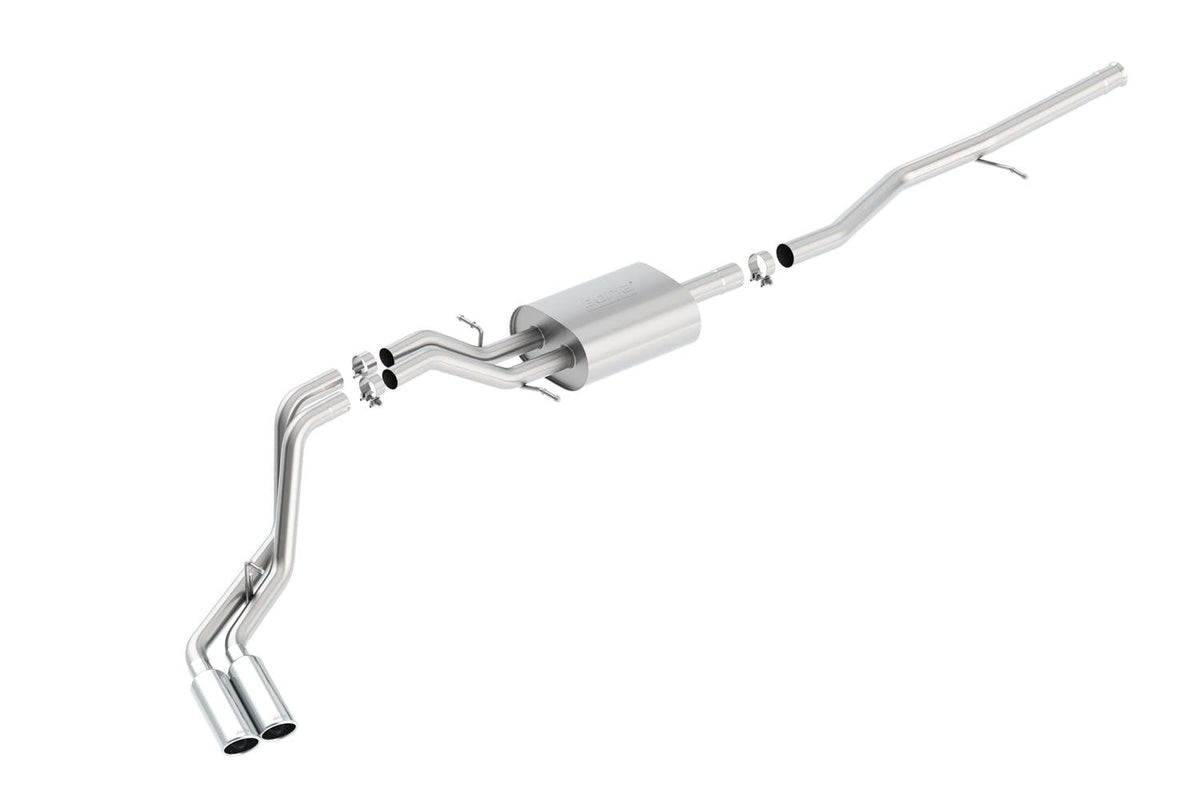Borla 140551 SILV/SIERRA 1500 14-16 5.3L V8 AT/MT 2/4WD 4DR CC STD B (78.7IN.) WB 153IN.; 2.7