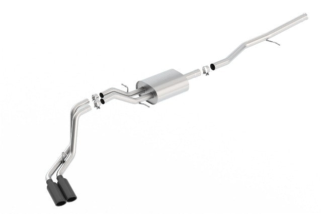Borla 140551BC SILV/SIERRA 1500 14-16 5.3L V8 AT/MT 2/4WD 4DR CC STD B (78.7IN.) WB 153IN.; 2.7