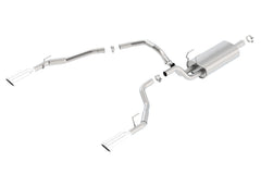 Borla 140552 RAM 1500 09-16 5.7L V8 2+4WD 4DR EC STB CC SB 3in.2.5in. TOURING S RD RL AC SR T