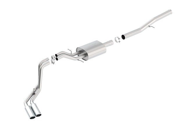 Borla 140576 SILV/SIERRA 1500 14-16 6.2L V8 AT/MT 2/4WD 4DR EC STD B (78.7IN.); CC SB (69.3IN