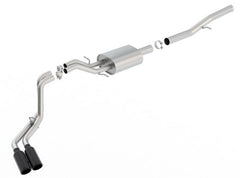 Borla 140576BC SILV/SIERRA 1500 14-16 6.2L V8 AT/MT 2/4WD 4DR EC STD B (78.7IN.); CC SB (69.3IN
