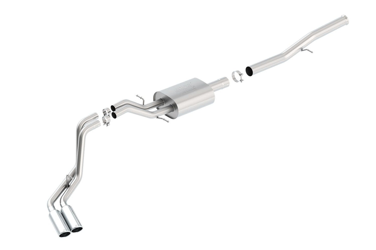 Borla 140577 SILV/SIERRA 1500 14-16 6.2L V8 AT/MT 2/4WD 4DR EC STD B (78.7IN.); CC SB (69.3IN