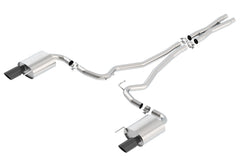 Borla 140590BC MUST GT 2015 5.0L V8 AT/MT RWD 2DR 2.50in. S-TYPE S RD RL AC BC SR TIP 4.0in. RD