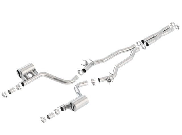 Borla 140648 CHAL HELLCAT 15-16 6.2L V8 AT/MT RWD 2DR 3.00IN. ATAK W/VALVE SIMULATOR FACTORY