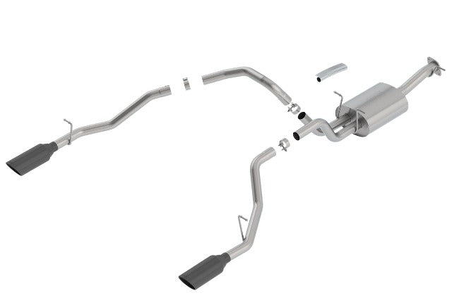 Borla 140752BC RAM 1500 19 5.7L V8 AT 2+4WD 4DR CC SB (5ft.7in. BOX) 144.6in. WB 3in.; 2.5in. S