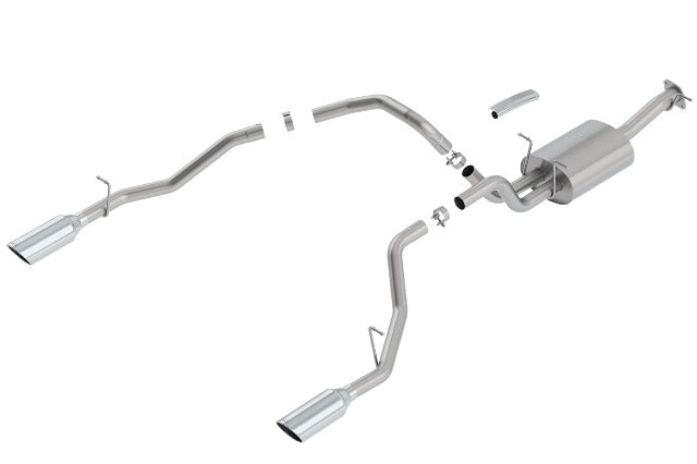 Borla 140758 RAM 1500 19 5.7L V8 AT 2+4WD 4DR CC SB (5ft. 7in.) 144.6in. WB 3in.; 2.5in. TOUR