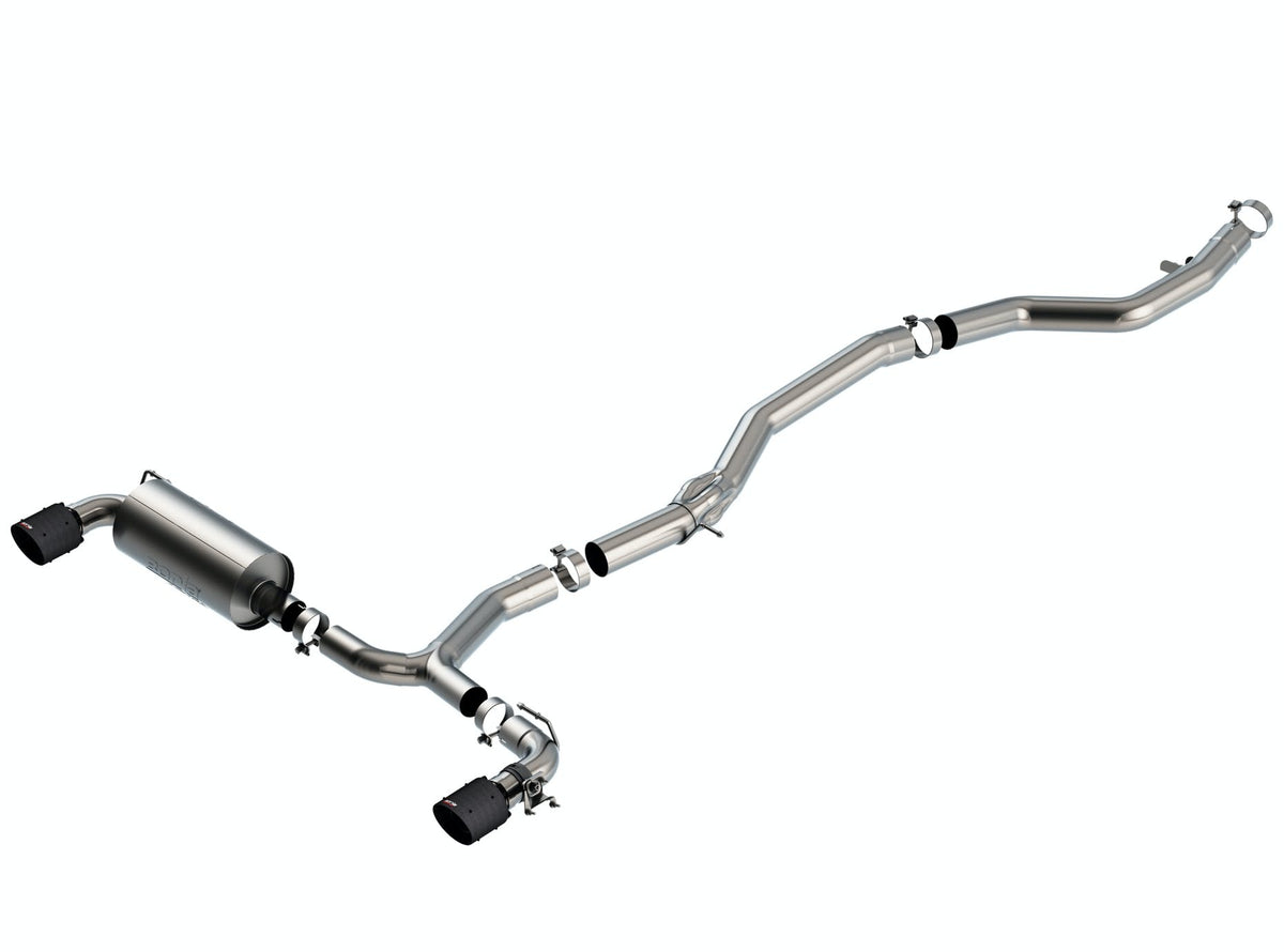 Borla 140826CFBA Cat-Back? Exhaust System - ATAK?