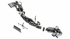 Borla 2019-2023 Chevrolet Silverado 1500/ GMC Sierra 1500 Cat-Back(tm) Exhaust System S-Type