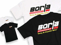 Borla 21196 Men's Motorsports Black T-Shirt - Medium