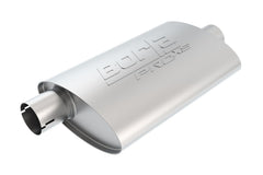 Borla 400482 PRO-XS;3in.;3in.;14in.x9-1/2in.x4in. OVAL CEN/OFF W/NOTCH