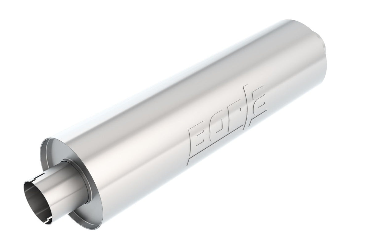 Borla 400500 BORLA 3in. IN/OUT 6.75in. DIA. X 24in. W/NOTCH