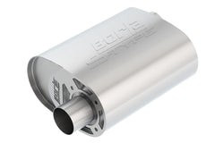 Borla 400857 CRATEMUFFLER?; 2.50IN. OFFSET-IN/OFFSET-OUT S-TYPE FOR COYOTE 5.0L