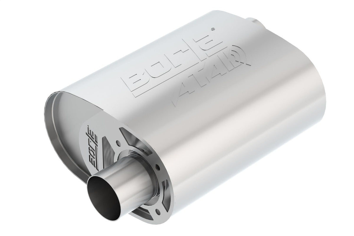 Borla 400858 CRATEMUFFLER?; OFFSET IN/OFFSET OUT 2.50IN. ATAK FOR COYOTE 5.0L