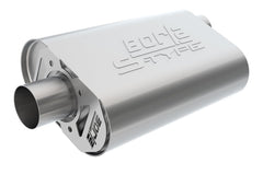 Borla 400940 CRATE MUFFLER 2.50IN. OFFSET-IN/CENTER-OUT S-TYPE FOR BIG BLOCK CHRYSLER