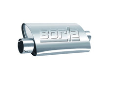 Borla 40657 TURBO 2; 2 14X7-7/8X4-1/4