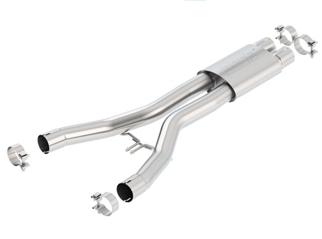 Borla 60558 CORV C7 2014 6.2L AT/MT RWD 2D 2.75in. TOURING FRONT MUFFLER