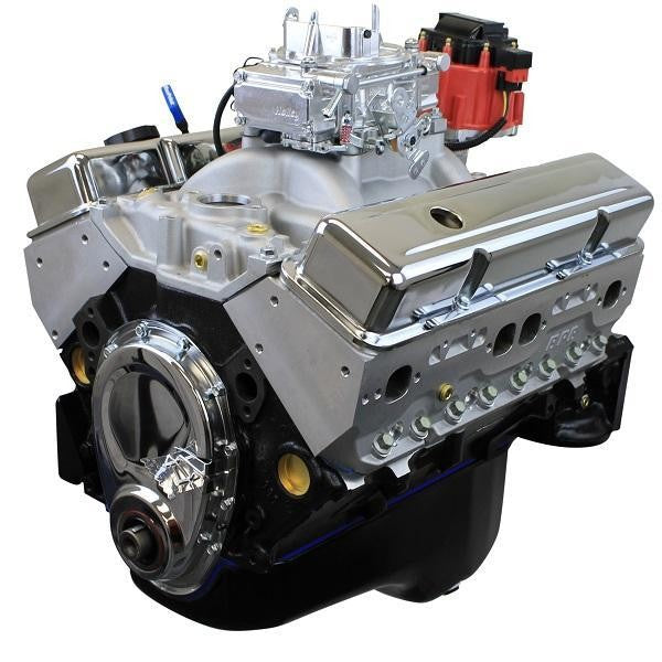 BluePrint Engines 350 ci Small Block GM style engine - dressed longblock w/ carb BP350CTC