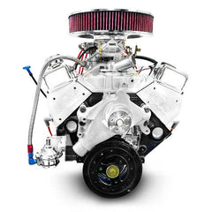 BluePrint Engines 383 ci Small Block GM style drop in ready Engine - dressed longblock w/ carb BP38318CTC1D