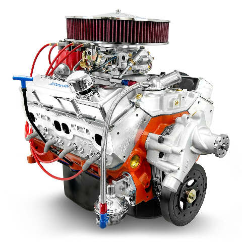Engine Block Ci BluePrint Engines 400 ci Small Block GM Style Crate Engine Dressed ...
