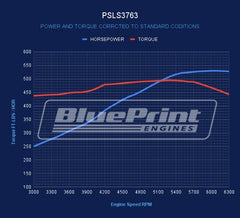 BluePrint Engines 376 ci GM LS style Proseries Dressed Engine PSLS37630CTF