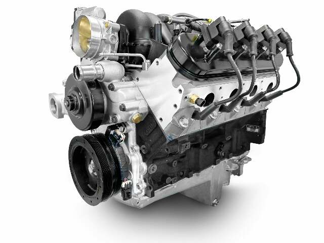BluePrint Engines 376 ci GM LS style proseries dressed engine with efi PSLS3763CTF
