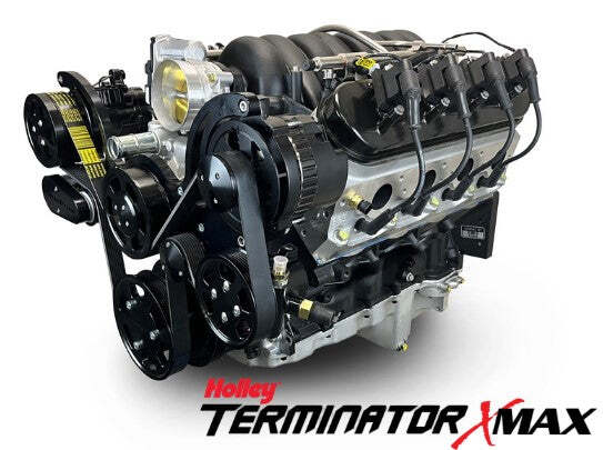 Dressed Engine Module BluePrint Engines 376ci GM LS ProSeries Dressed Engine w/ EFI: SKU ...
