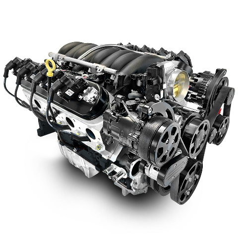 Dressed Engine Module BluePrint Engines 376ci GM LS ProSeries Dressed Engine w/ EFI: SKU ...