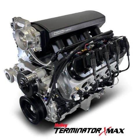 BluePrint Engines 376 ci GM LS Compatible Pro Series Base Dressed Engine with EFI PSLS37651CTF