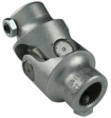 Borgeson Steering Universal Joint Aluminum 3/4 Smooth Bore X 3/4 Smooth Bore 216464
