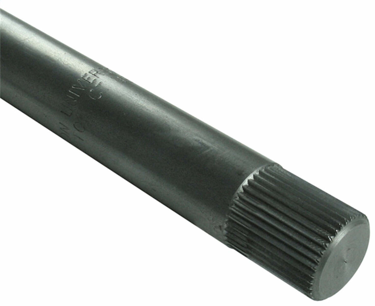Borgeson Steering Shaft 3/4-36 Splined Steel 16in. Long 1in. Spline 1 End Only 409016