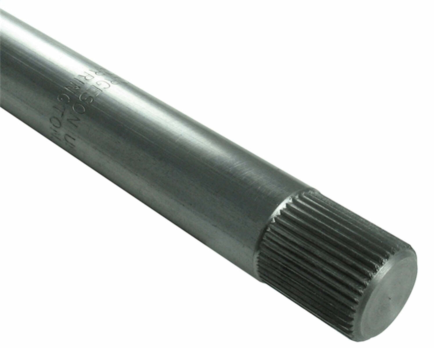 Borgeson Steering Shaft 3/4-36 Splined Stainless Steel 10.25in. Long 7/8in. Spline Le 419268