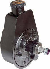 Borgeson P/S Pump Saginaw Self Contained Painted Black GM Pressure 800310