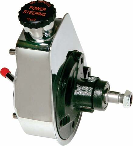 Borgeson P/S Pump Saginaw Self Contained Chrome GM Pressure 800311