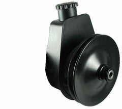Borgeson P/S Pump Saginaw Self Contained Black With Straight Return Tube. Includes Sing 800329