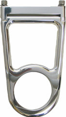 Borgeson Column Drop Open Style 1-3/4in. Column X 4in. Drop Polished Aluminum 913174